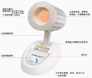 <strong>红外线高温灭菌器-3.5cm口径（825摄氏度)</strong>